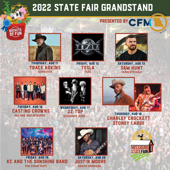 State Fair Grandstand Concert Presale Information