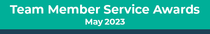 May 2023 Service Awards