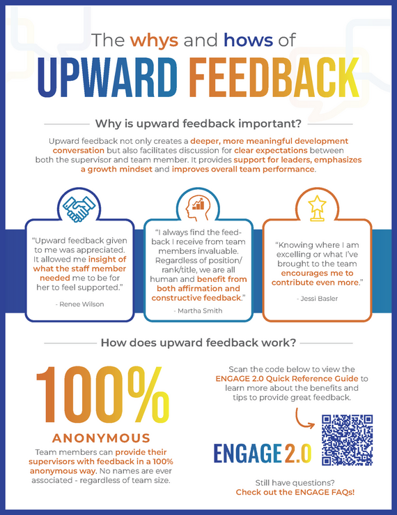 ENGAGE 2.0 Upward Feedback and Evaluations Coming Soon!