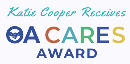 Katie Cooper Receives OA CARES Award