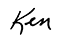 Ken first name signature