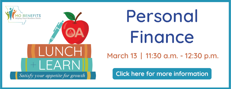 Personal Finance Lunch & Learn Graphic