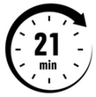 21 minutes