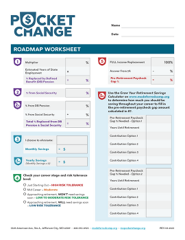 Roadmap Worksheet - Page 1