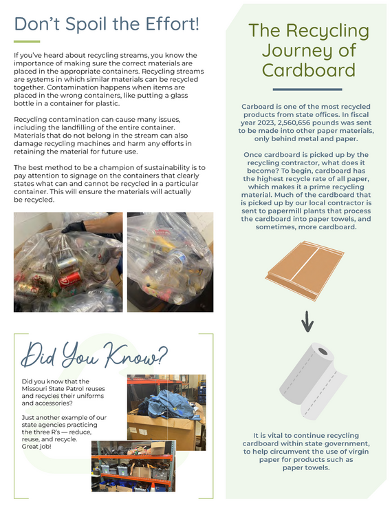 Missouri State Recycling Program Newsletter Summer 2024