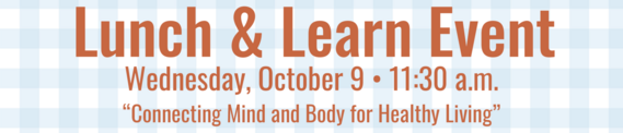 October Lunch & Learn