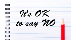 It's ok to say no image