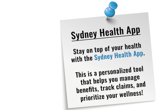 Sydney Health App Post-It