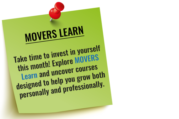 MOVERS Learn Post-It