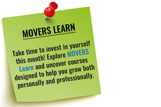MOVERS Learn Post-It