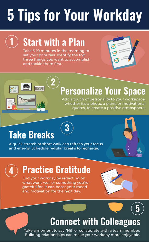 Five Tips for Your Workday