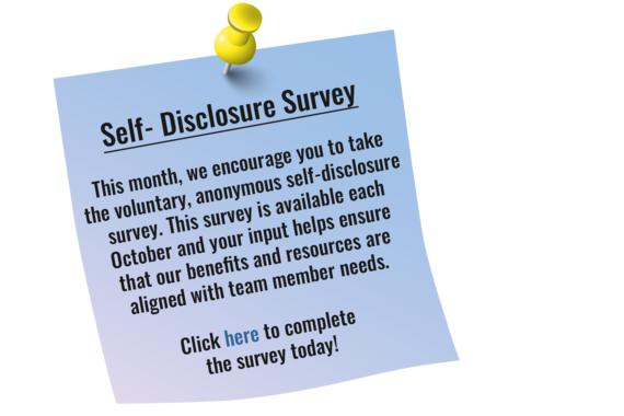 Self-Disclosure Survey Post It
