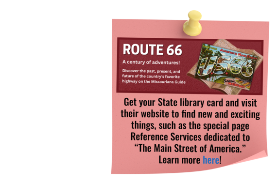 State Library Card Post-It