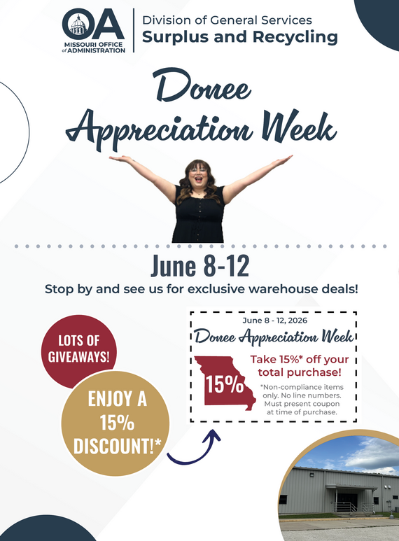 Donee Appreciation Week: June 8-12