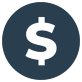 Icon: dollar sign