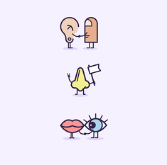 The Five Senses GIF