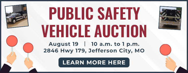 Pubic Safety Vehicle Auction: Aug. 19