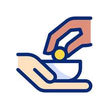 Donating GIF