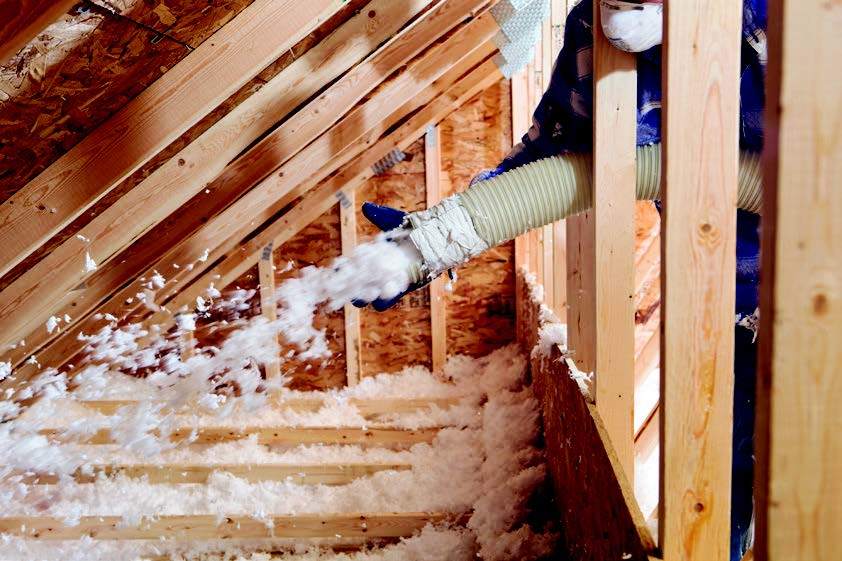 Attic insulation