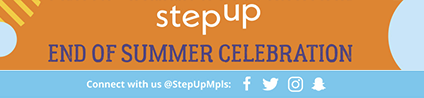 Step Up Celebration banner