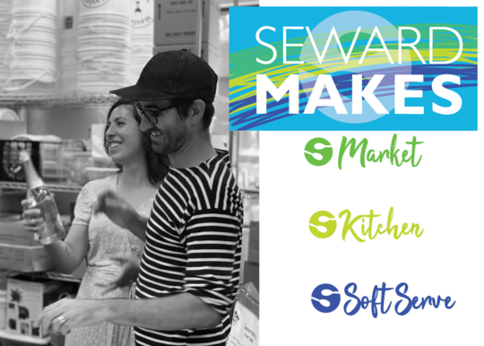 Owners of Seward Makes: Market, Kitchen and Soft Serve