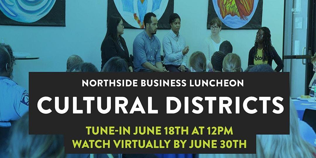 Northside Business Luncheon promo poster for event on June 18