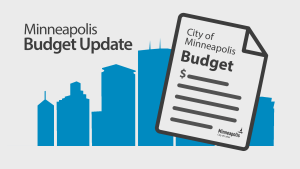 Minneapolis budget update illustration