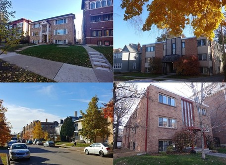 picture collage of homes in Minneapolis