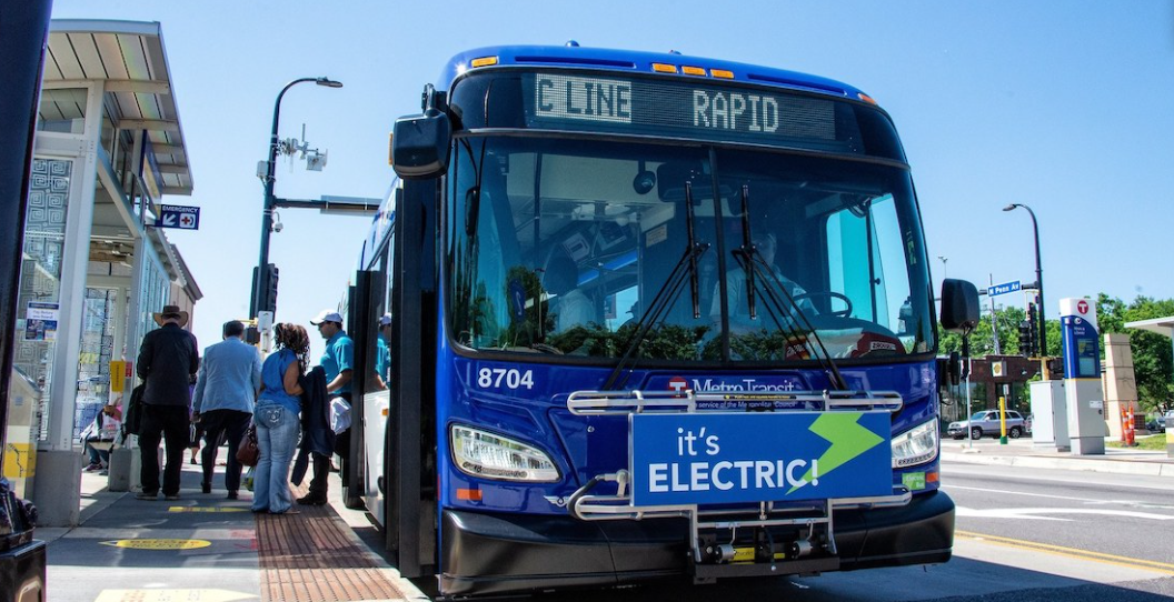 metro transit electric bus