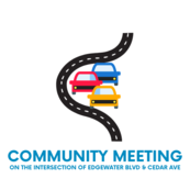 Community Meeting on the Intersection of Edgewater Blvd & Cedar Ave (Logo)