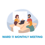 Ward 11 Monthly Meeting - Logo