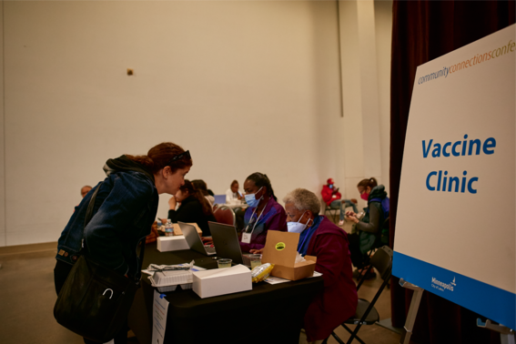 2022 Community Connections Conference Vaccine Clinic