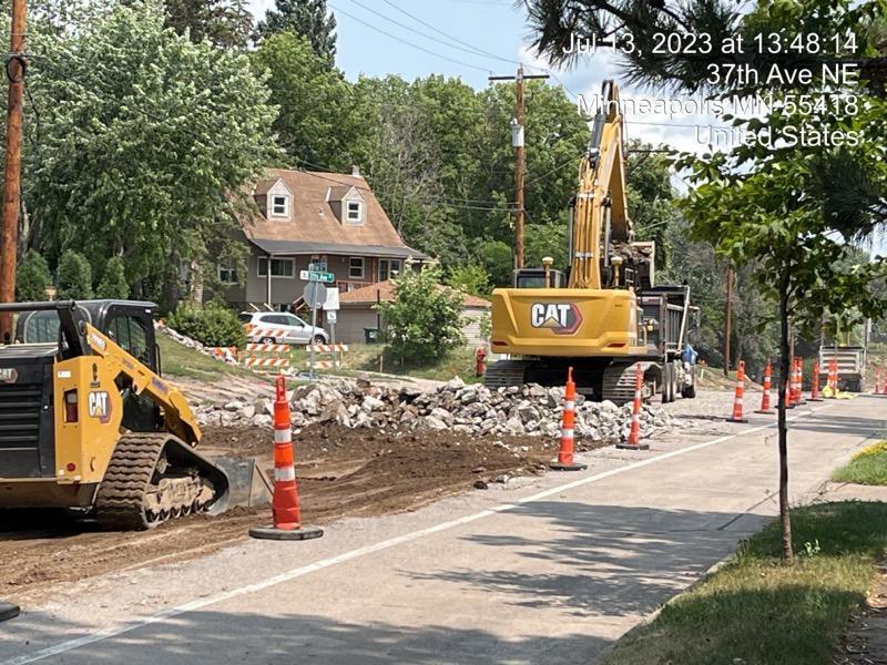 City of Minneapolis 37th Ave NE Reconstruction Project