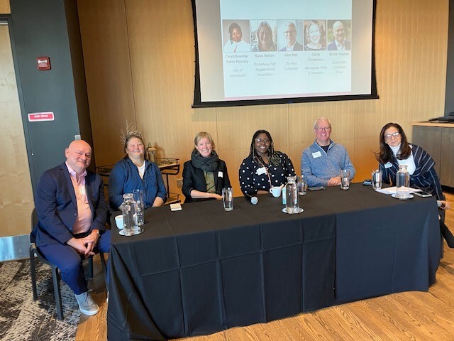 Towerside holiday panel