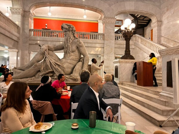 CM Wonsley speaks at Black History Month