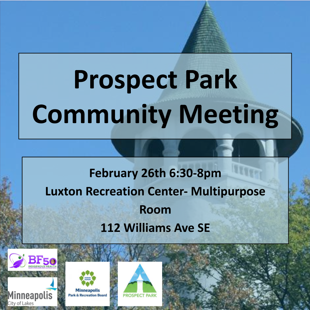 Community meeting flyer