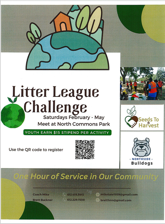 Litter League Challenge Flyer