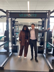 CM Vetaw and Mayor Frey at new V3 Center