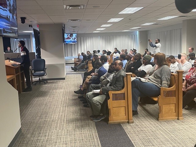 Minimum compensation public hearing