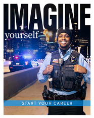 Imagine yourself. Start your career. MPD and 911 recruitment image.