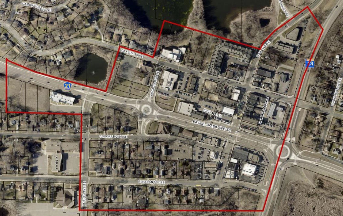 Map of Downtown Prior Lake