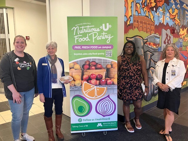 UMN food pantry tour