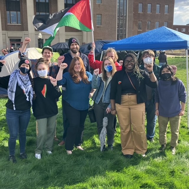 UMN Palestine protest