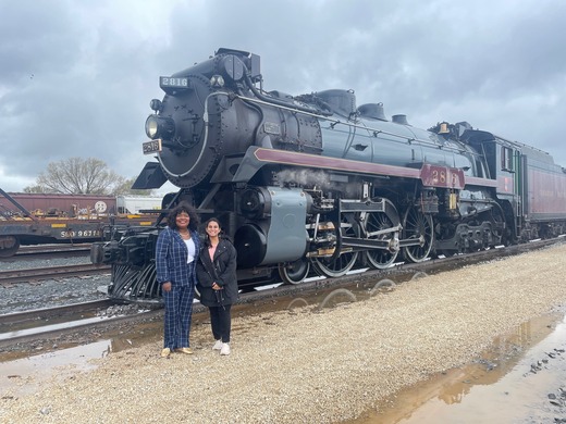 CPKC 2816 steam train