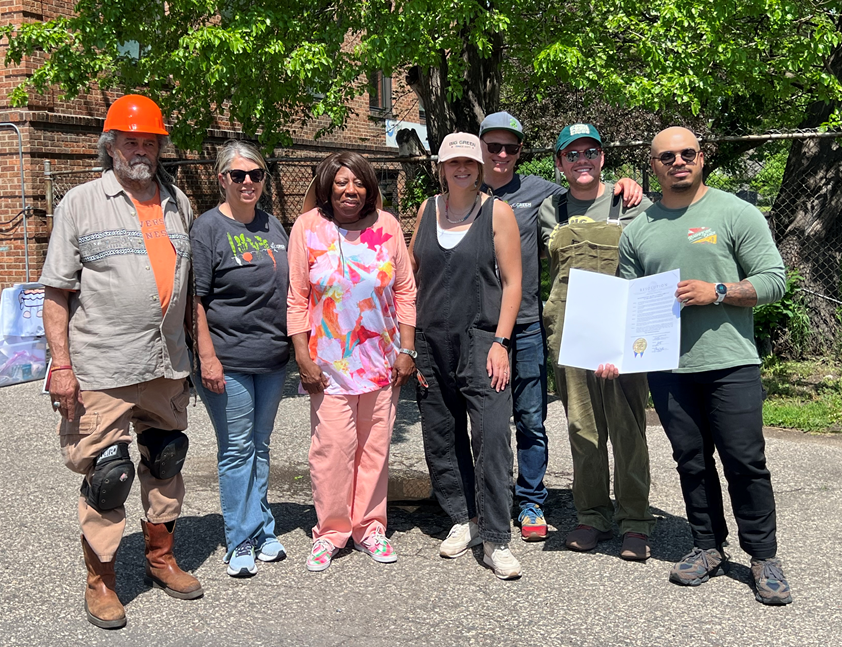 Foster Green Day Photo Op