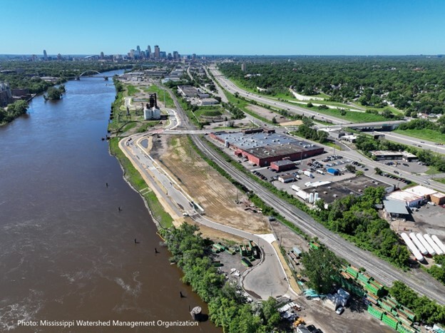 Upper Harbor aerial photo 