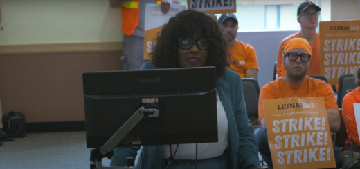 CM Vetaw speaking at the park board meeting