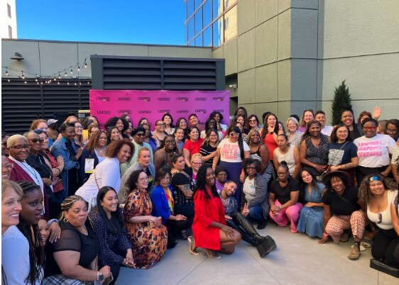 Women's caucus at Local Progress