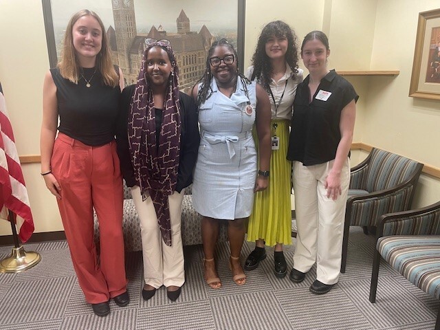 CM Wonsley with Urban Scholars