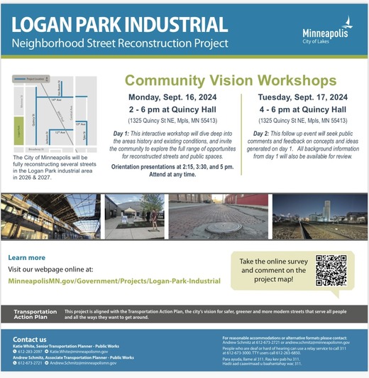Logan Park Reconstruction